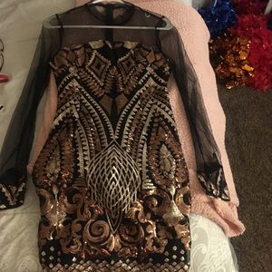 Homecoming Fashion Nova Dress (Small)